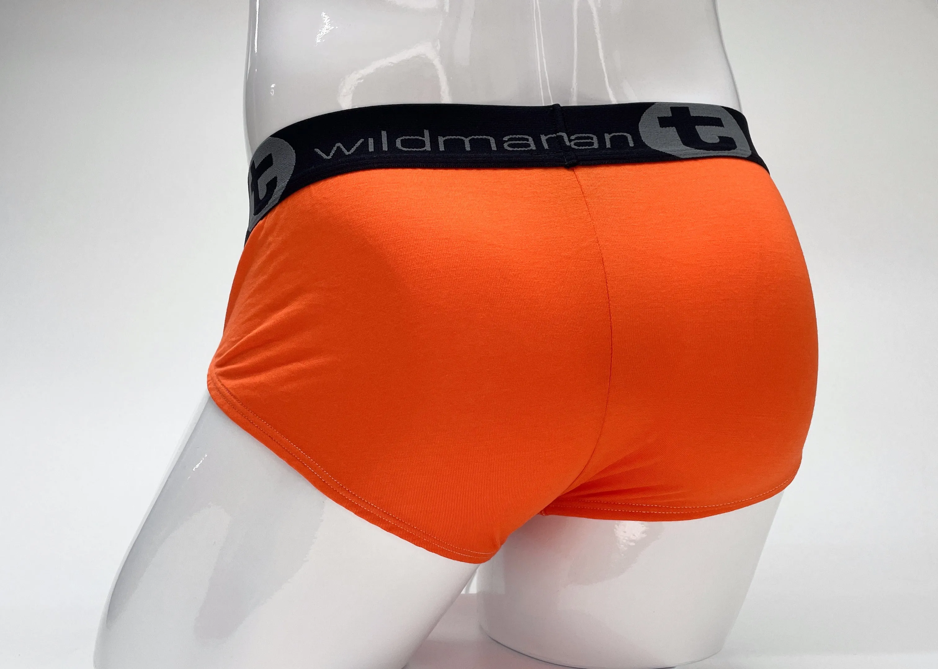 WildmanT Modal Big Boy Pouch Brief Orange