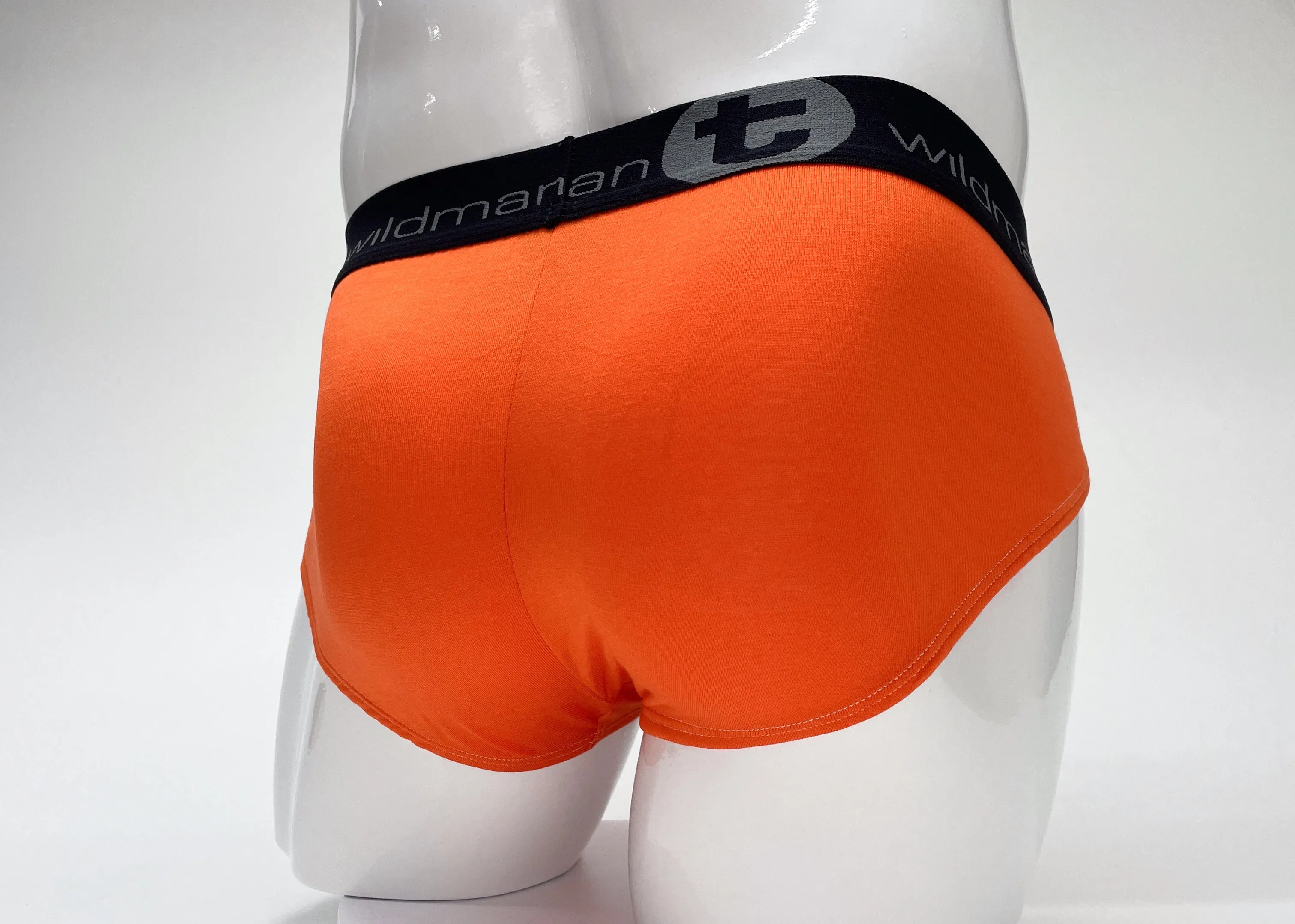 WildmanT Modal Big Boy Pouch Brief Orange