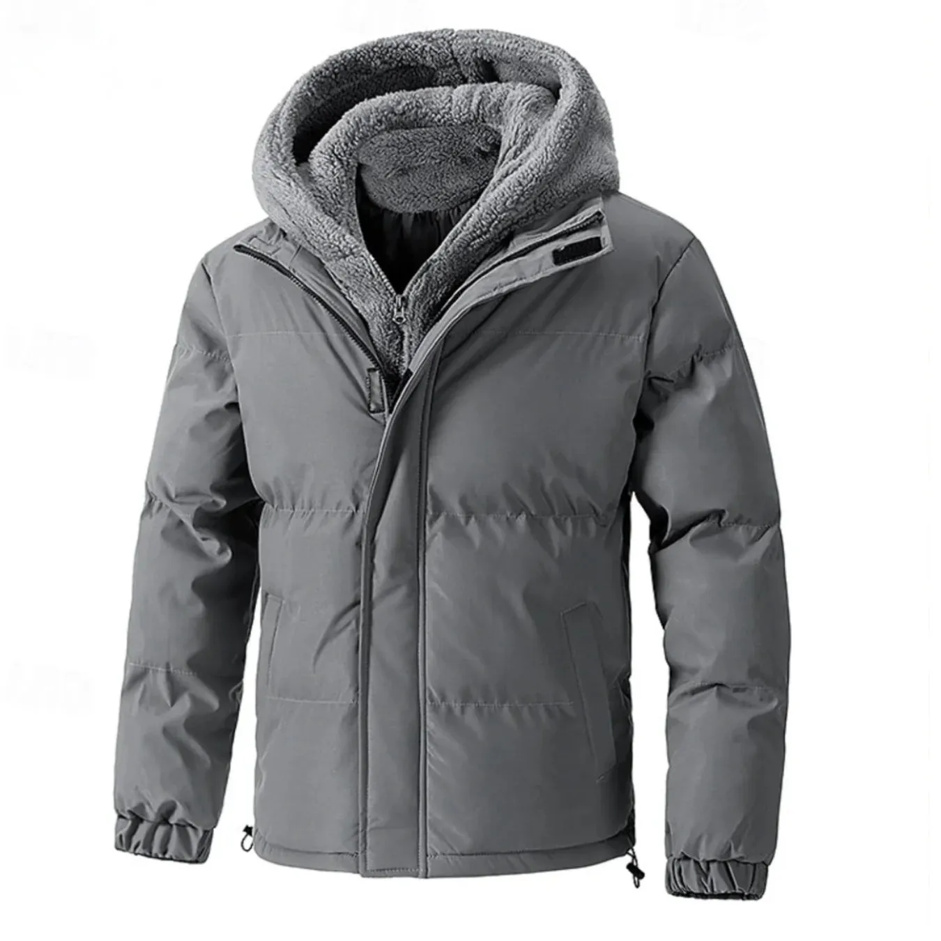 Winter Heren Puffer Parka | Fleece