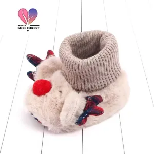 Winter Wonderland Booties-Reindeer Cozy