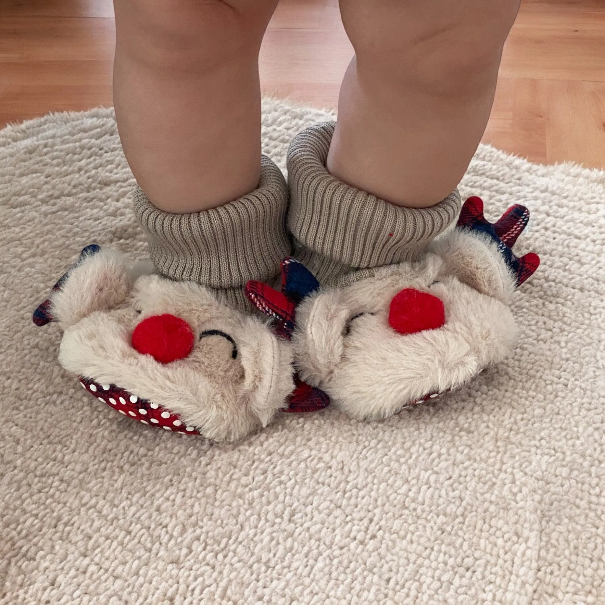 Winter Wonderland Booties-Reindeer Cozy