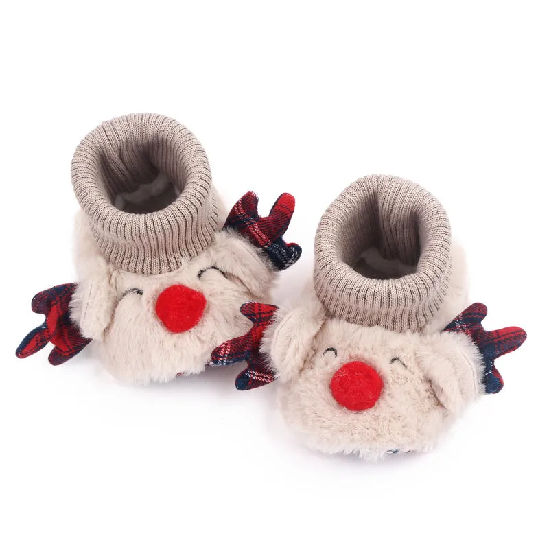 Winter Wonderland Booties-Reindeer Cozy