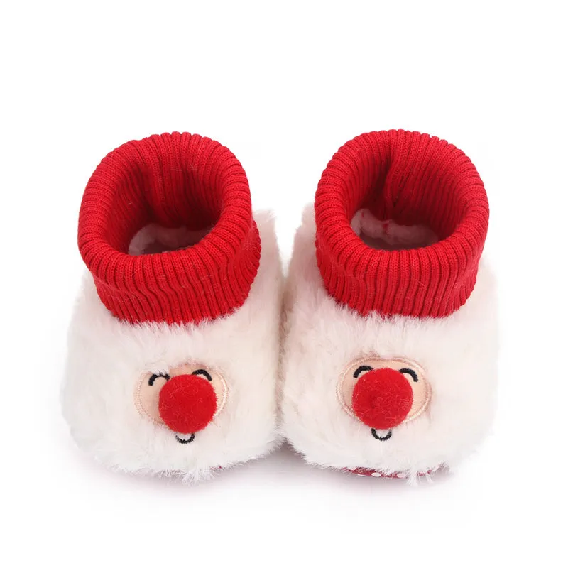 Winter Wonderland Booties-Snowman Snuggle