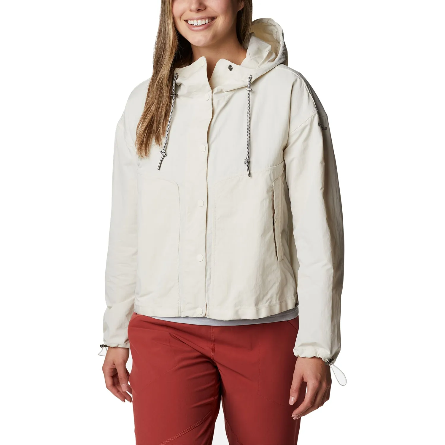 Women's Columbia Day Trippin' Crop Jacket Chalk