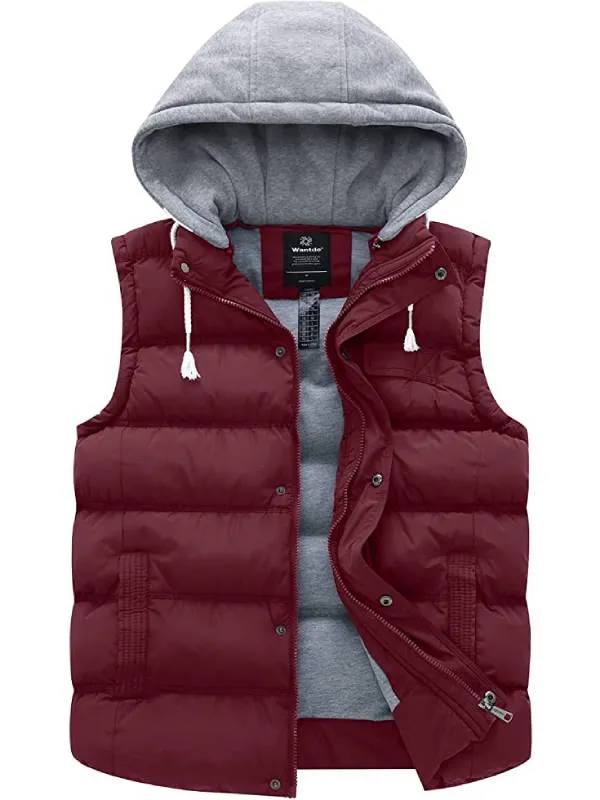 Women's Quilted Puffer Vest with Hood