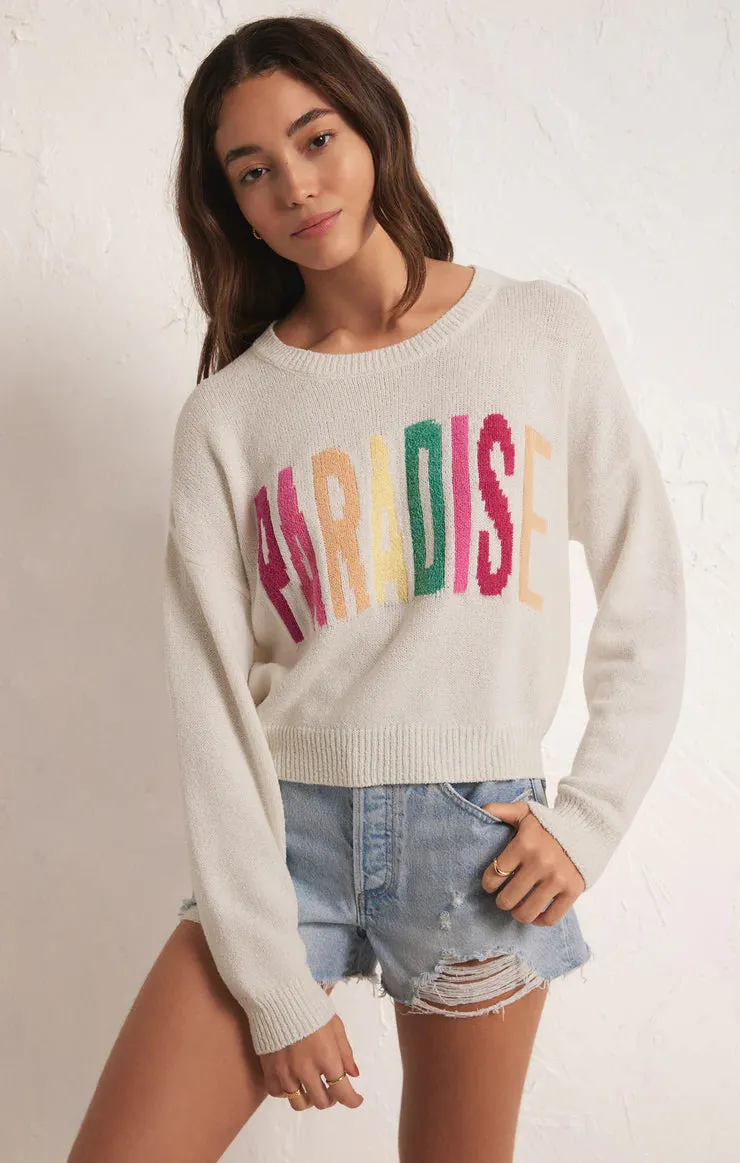 Z Supply Paradise Sweater White