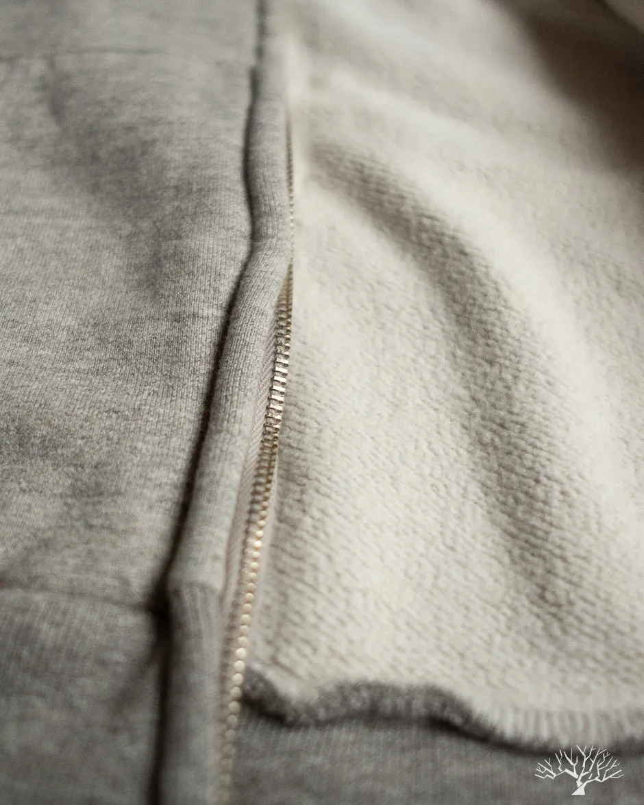 Zip Hoodie Sweatshirt - Grey