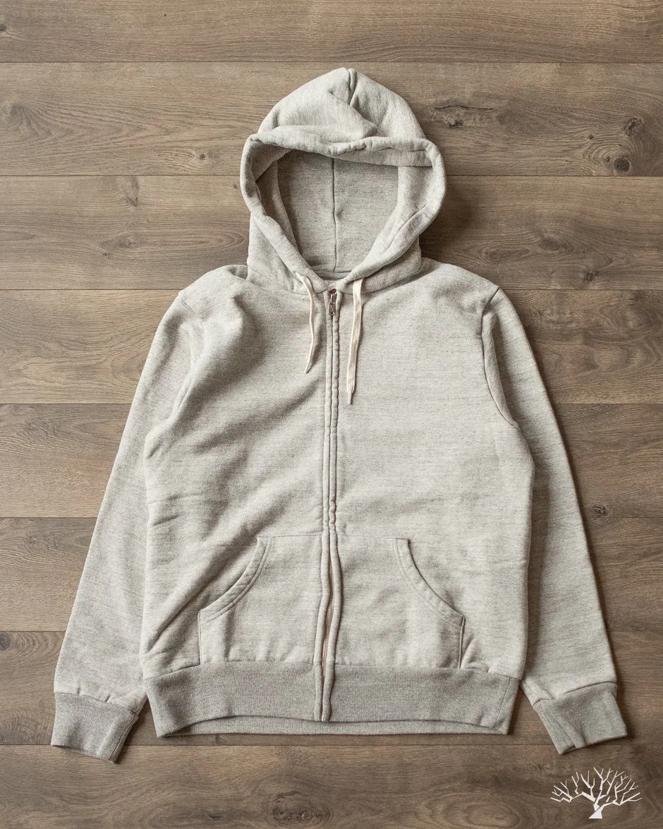 Zip Hoodie Sweatshirt - Grey