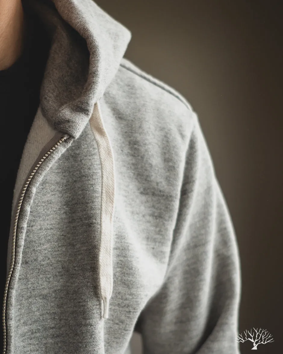 Zip Hoodie Sweatshirt - Grey